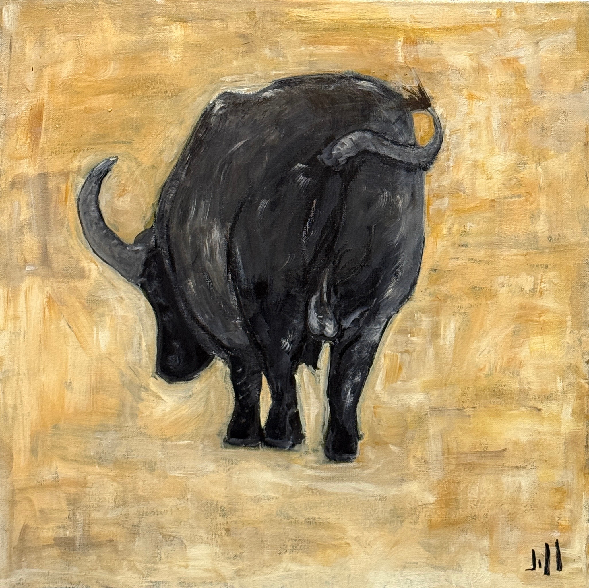 Cape Buffalo by Jill Drllevich