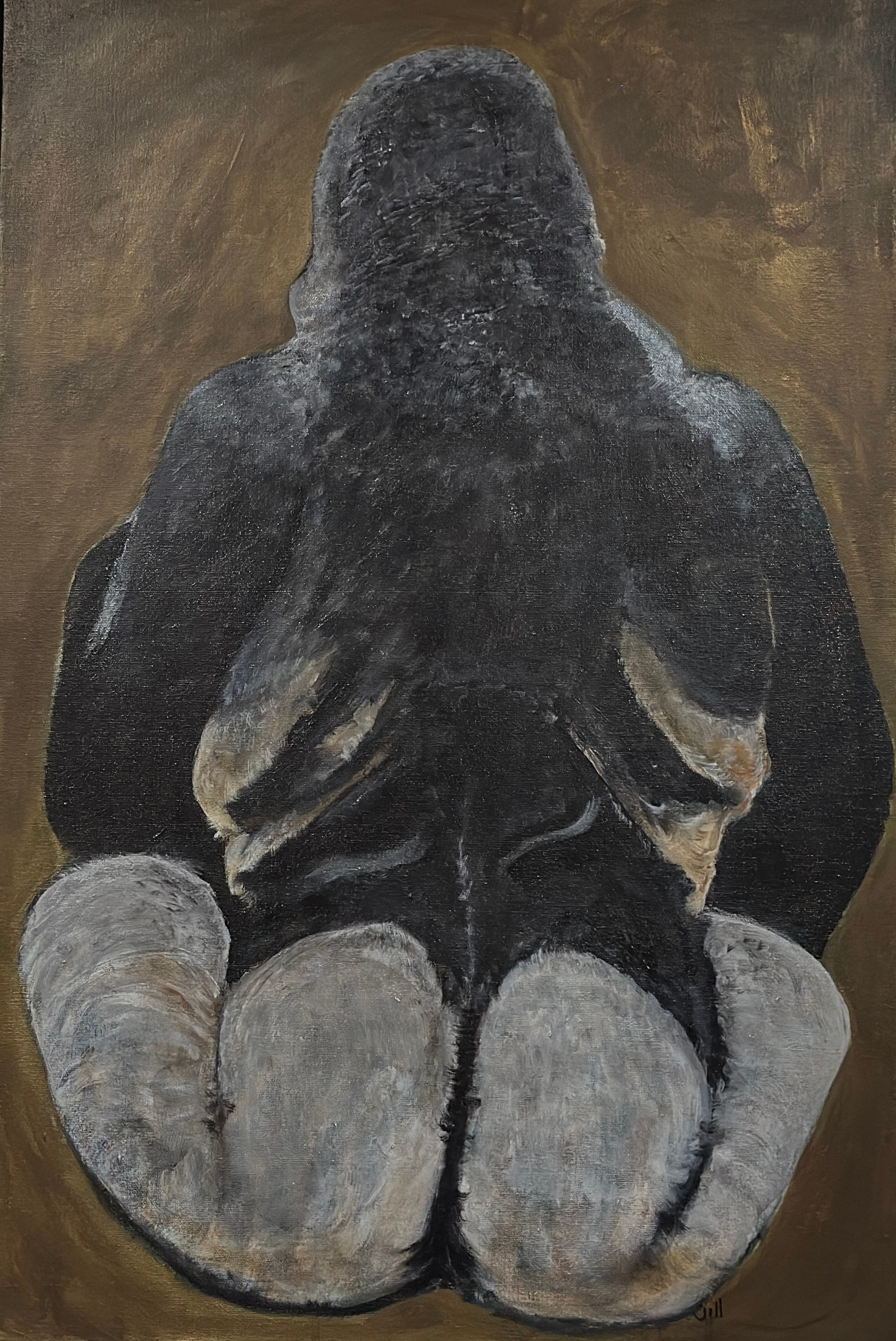 Gorilla by Jill Drllevich