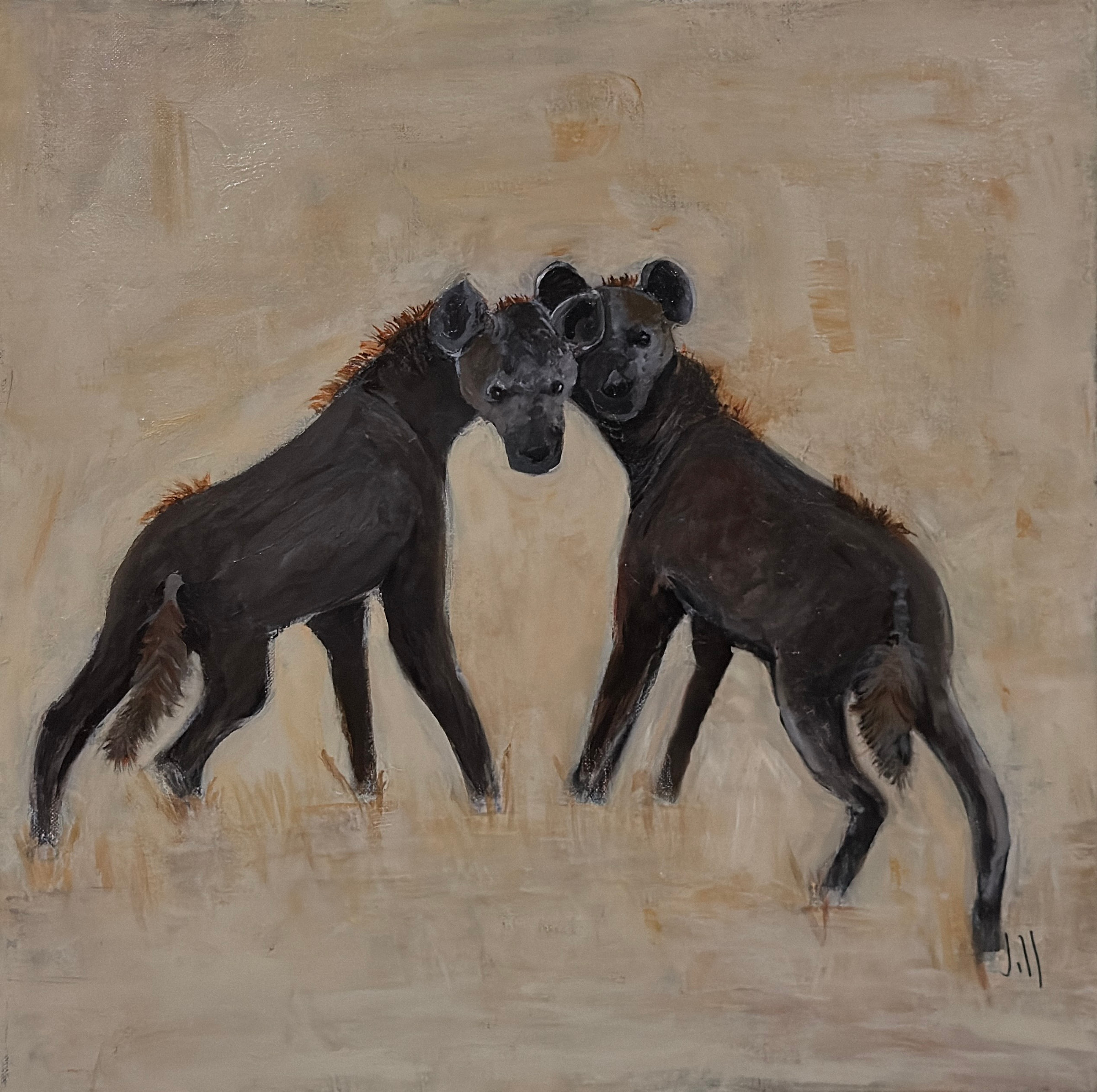 Hyena Brothers by Jill Drllevich