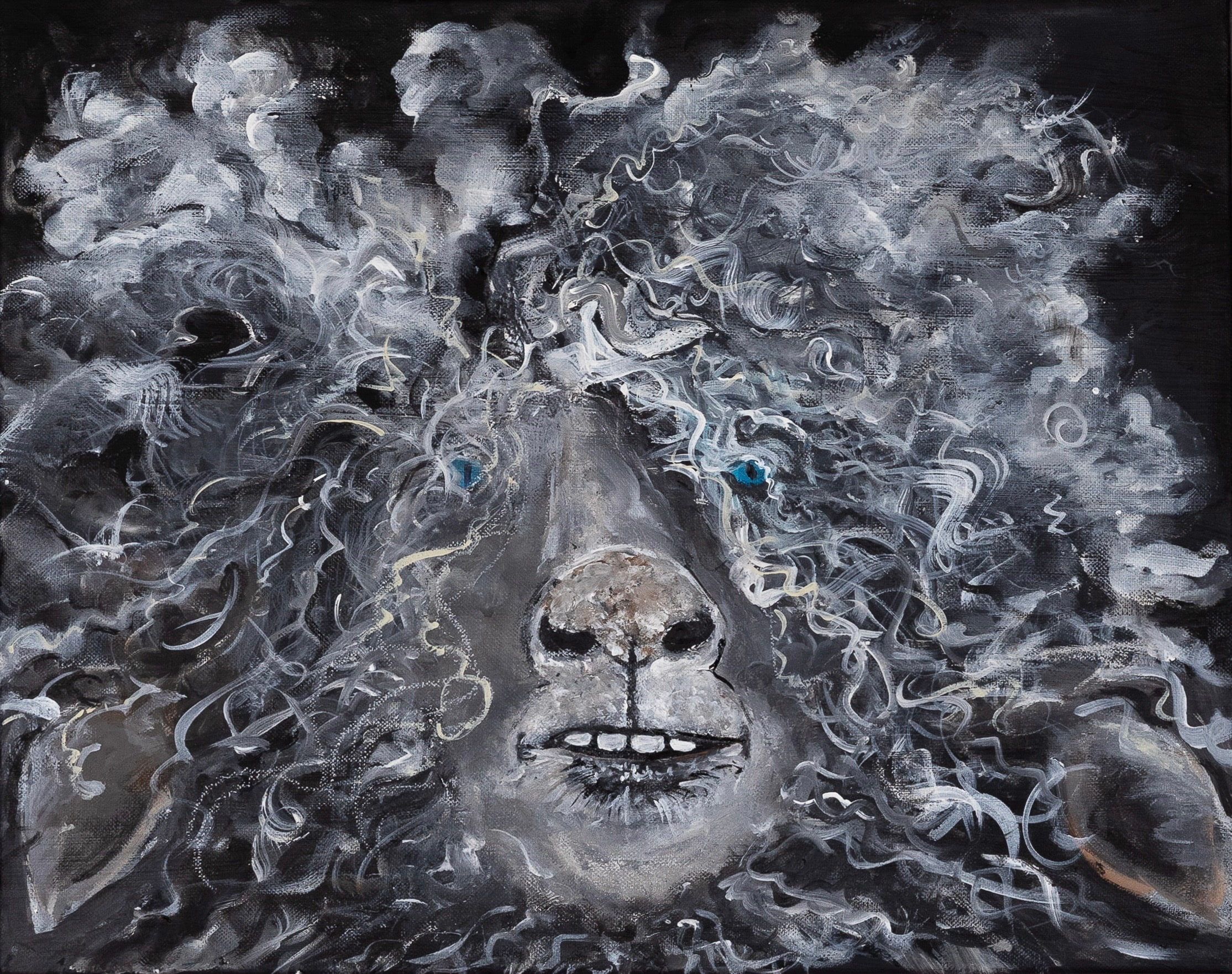 Manic Llama by Jill Drllevich