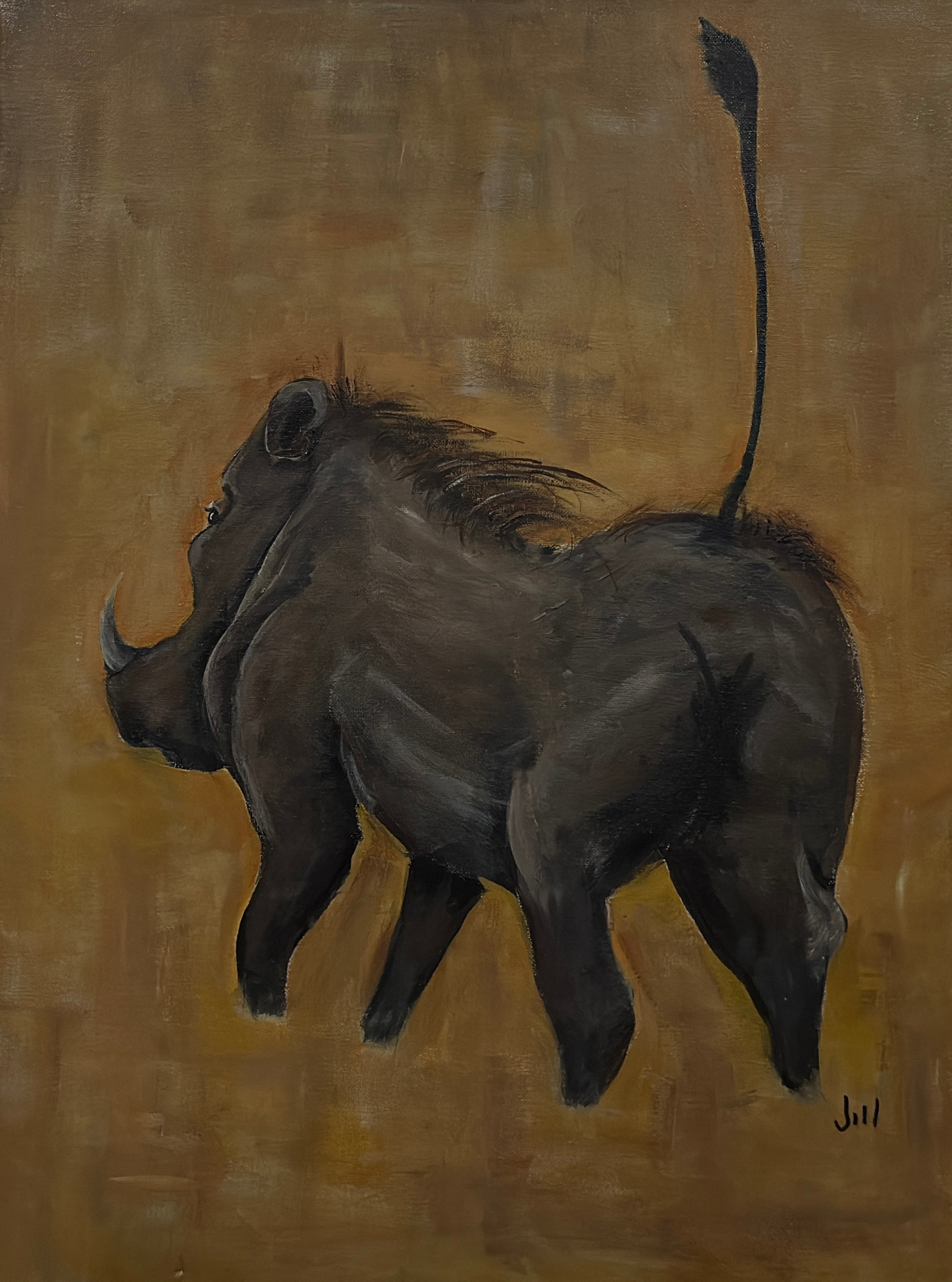 Wart Hog by Jill Drllevich